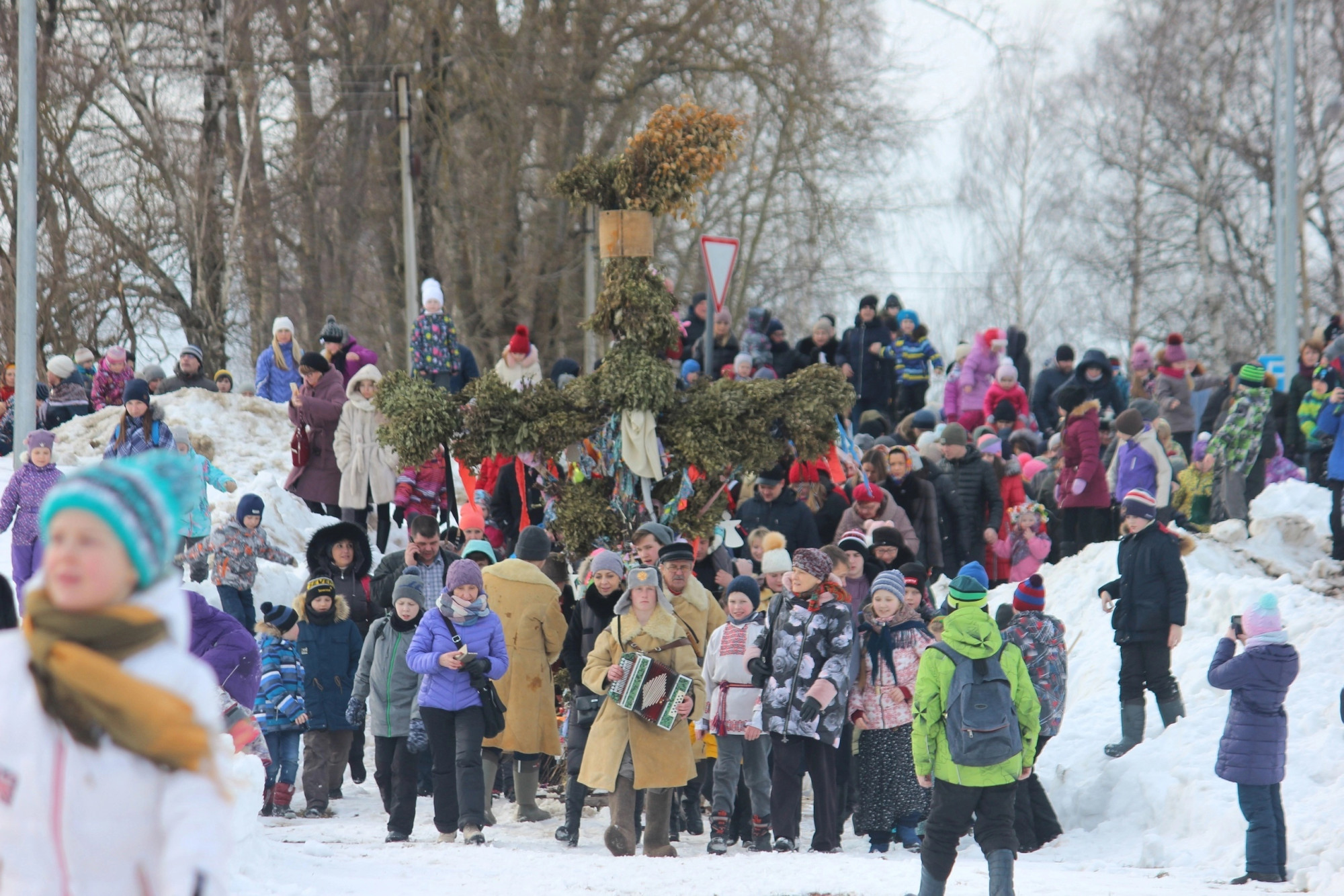 Масленица в усадьбе Гальских. Фото ЧерМО