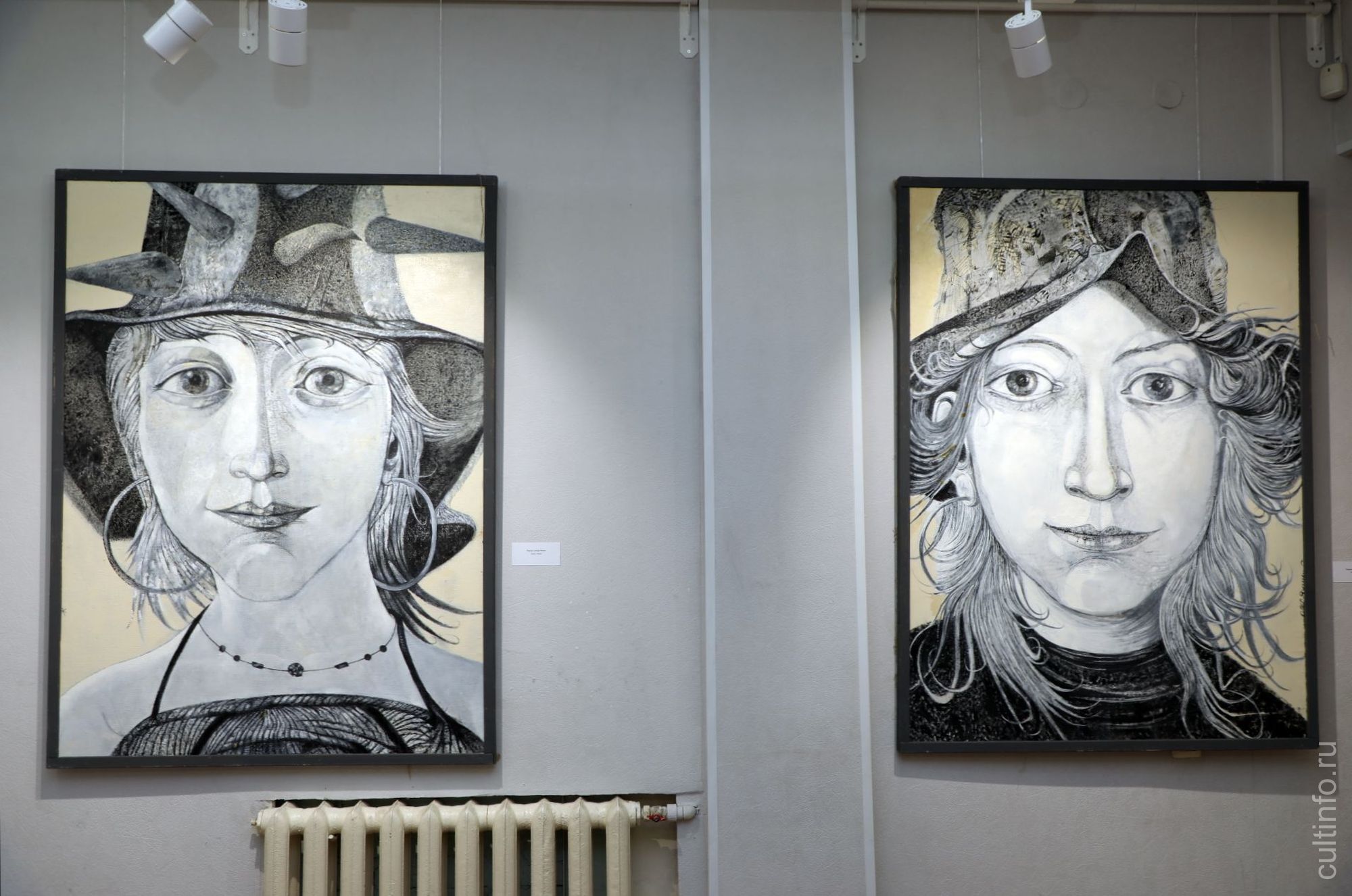 Портреты дочерей художника Марии и Полины