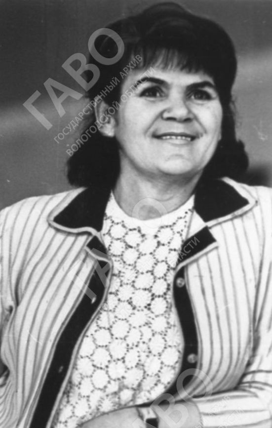 М.В. Щуко, народная артистка РСФСР. 1975 г. ГАВО. Ф. Р-5228. Оп. 2НГ. Д.10633