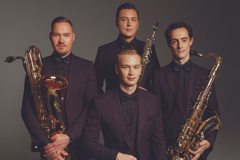 Российский квартет саксофонистов. Фото Вологодской филармонии