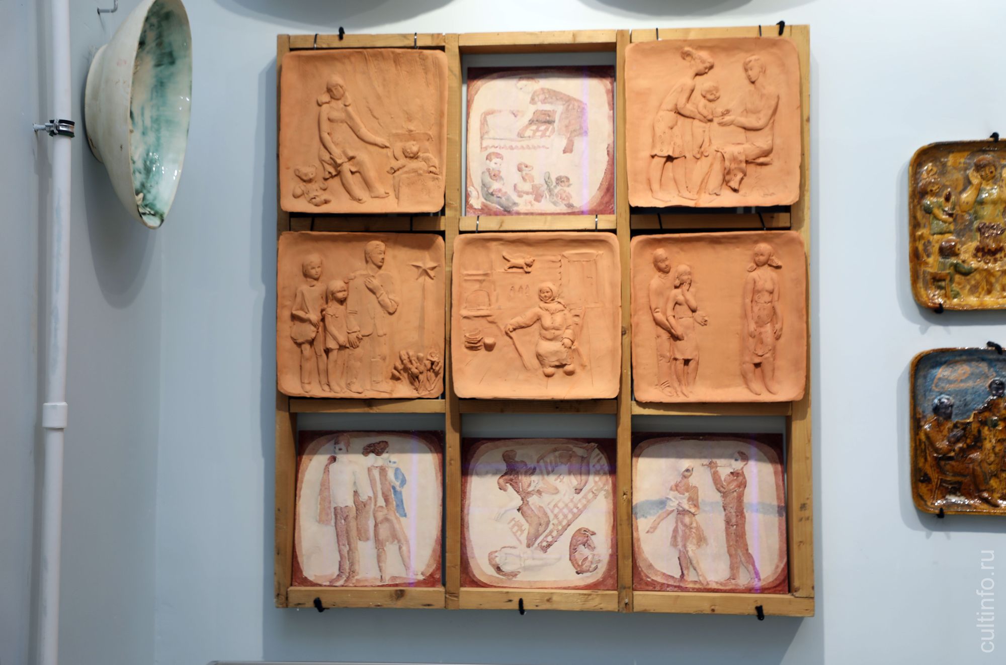 Панно «Семья была большая»