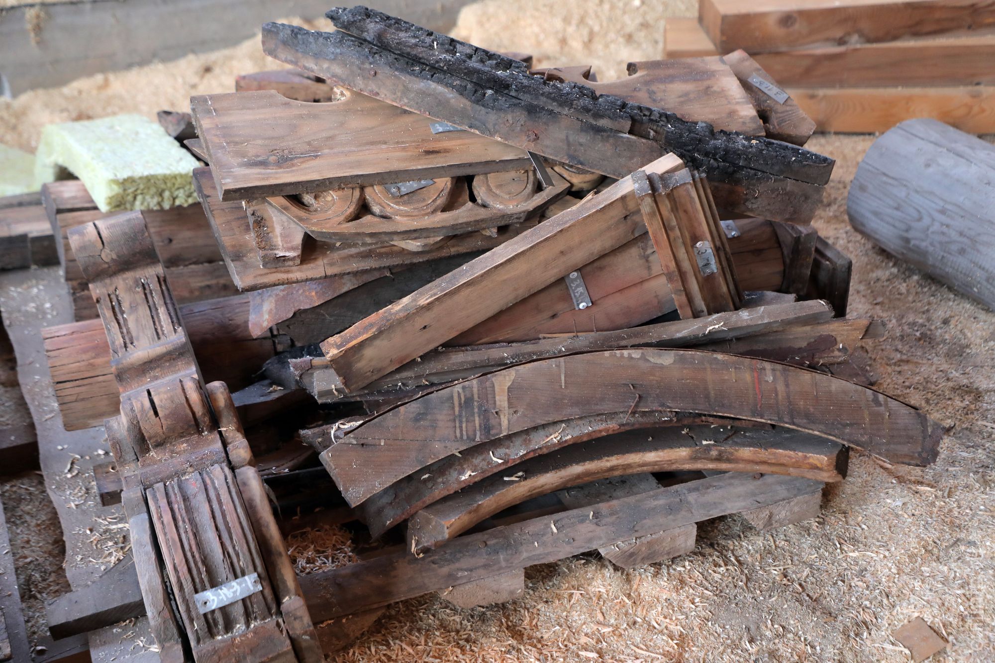 Подлинный декор балкона «дома со штурвалами» на ул. Чернышевского, 2