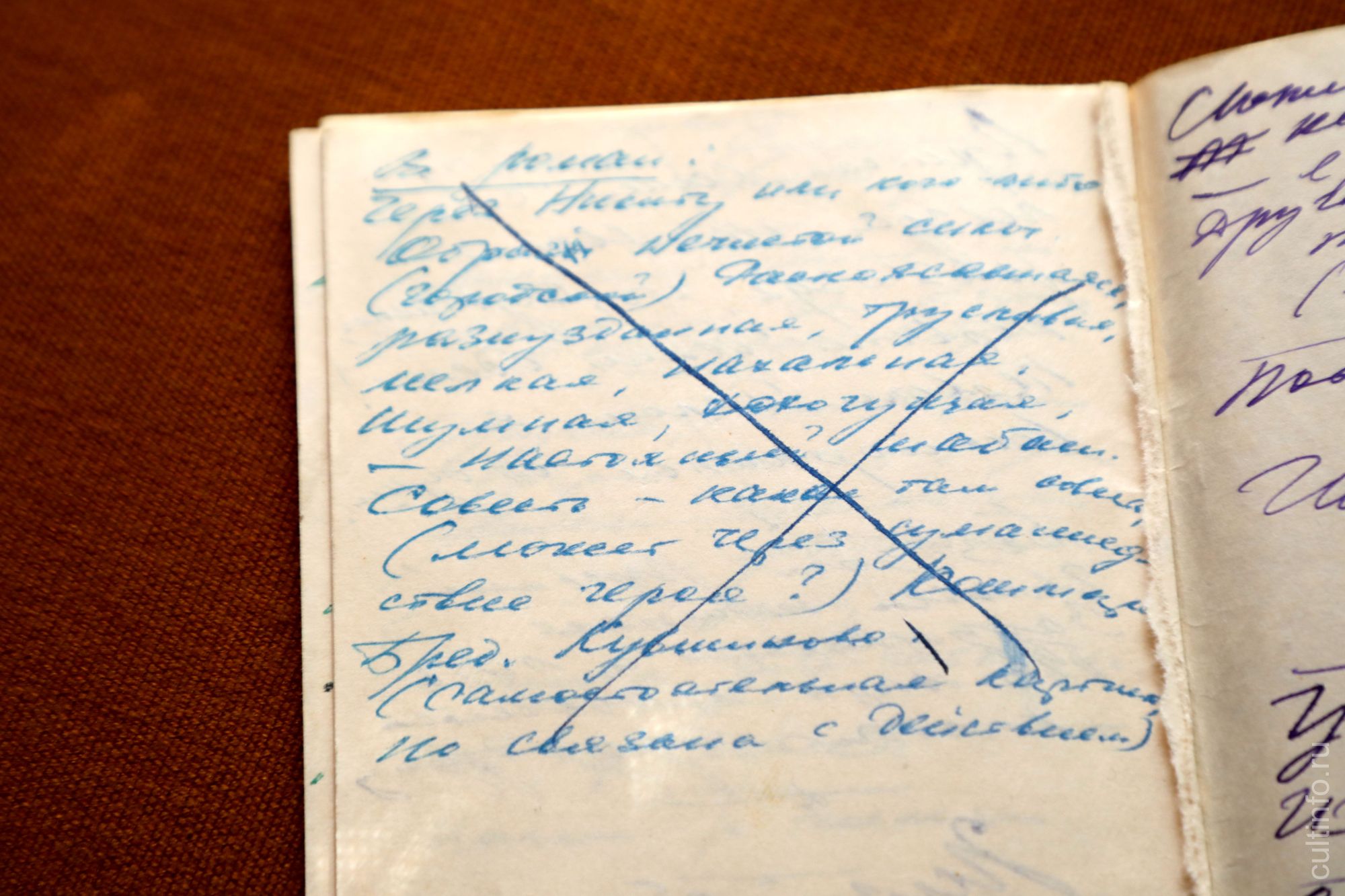 Записная книжка Василия Белова 