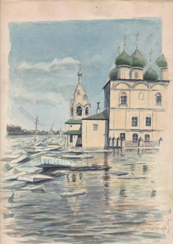 Выставка «Всеволод Быстров. Прогулки по Вологде»