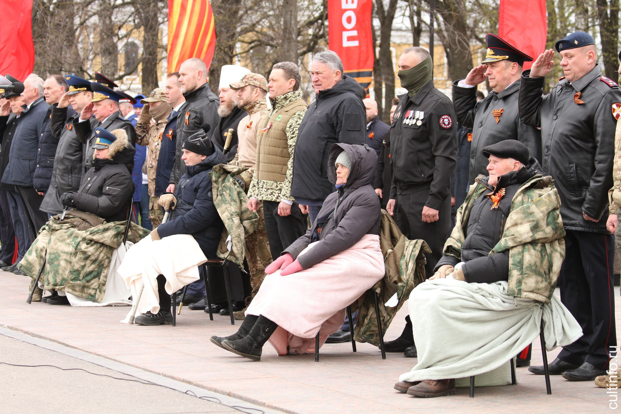В Вологде прошел парад войск Вологодского гарнизона, посвященный 79-й годовщине Победы 