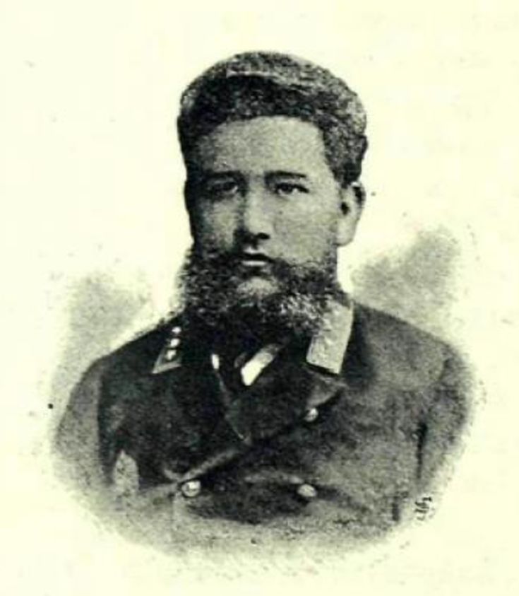 Владимир Альберти. Фото из Юбилейного сборника сведений о деятельности бывших воспитанников Института гражданских инженеров (Строительного училища) 1842-1892. 