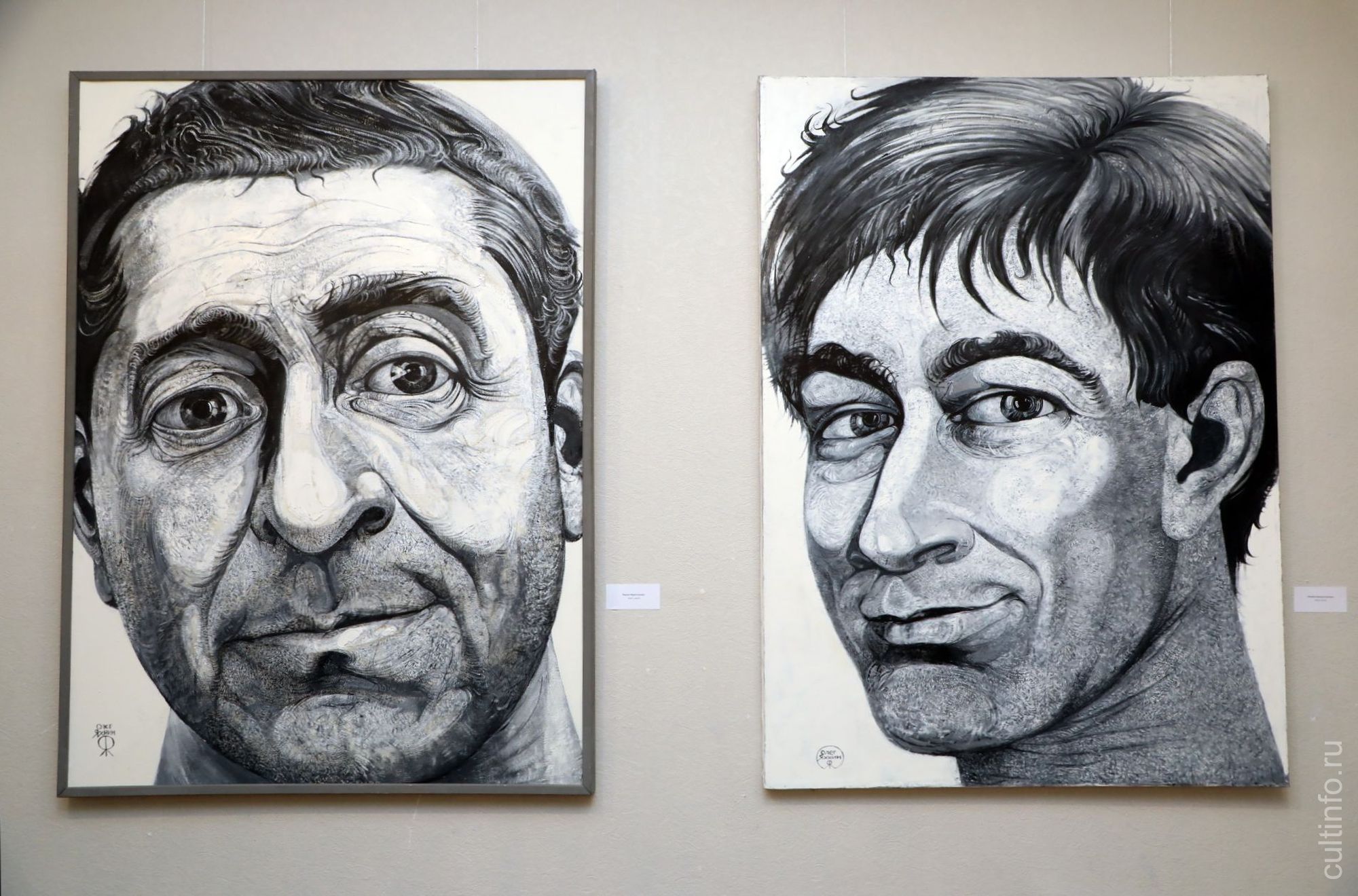 Портреты Юрия и Дмитрия Саулиди 