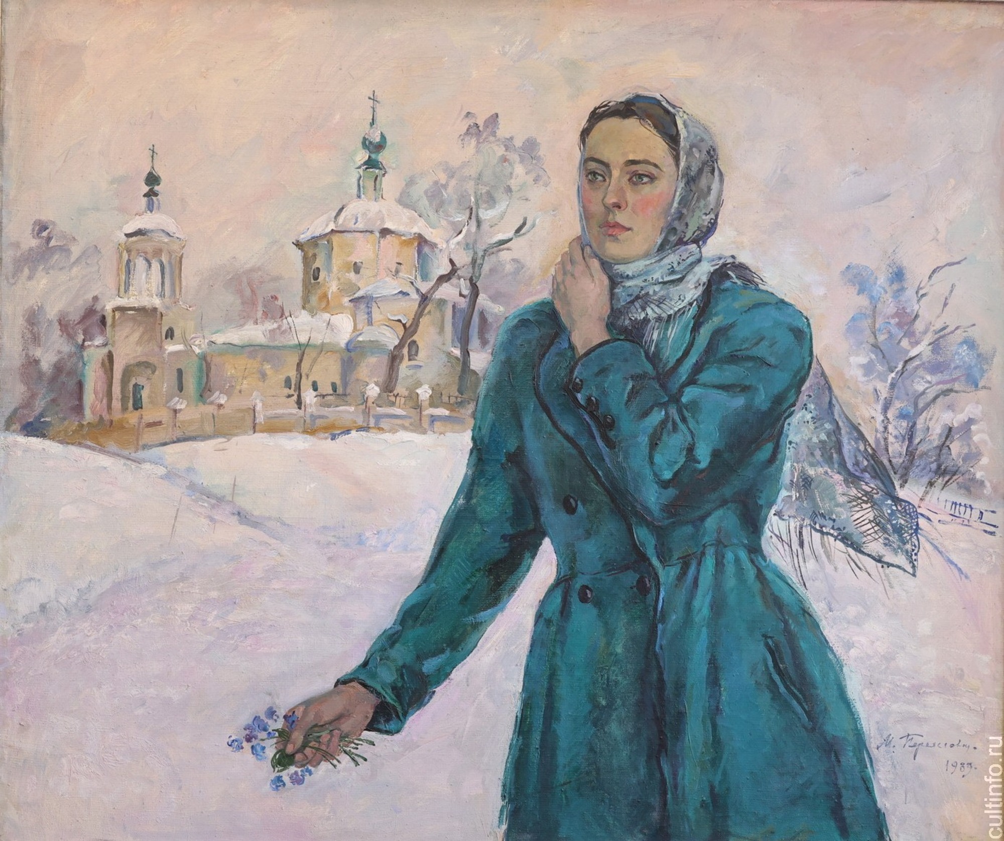 С романтическим реализмом Марии Переяславец знакомит вологжан картинная галерея 