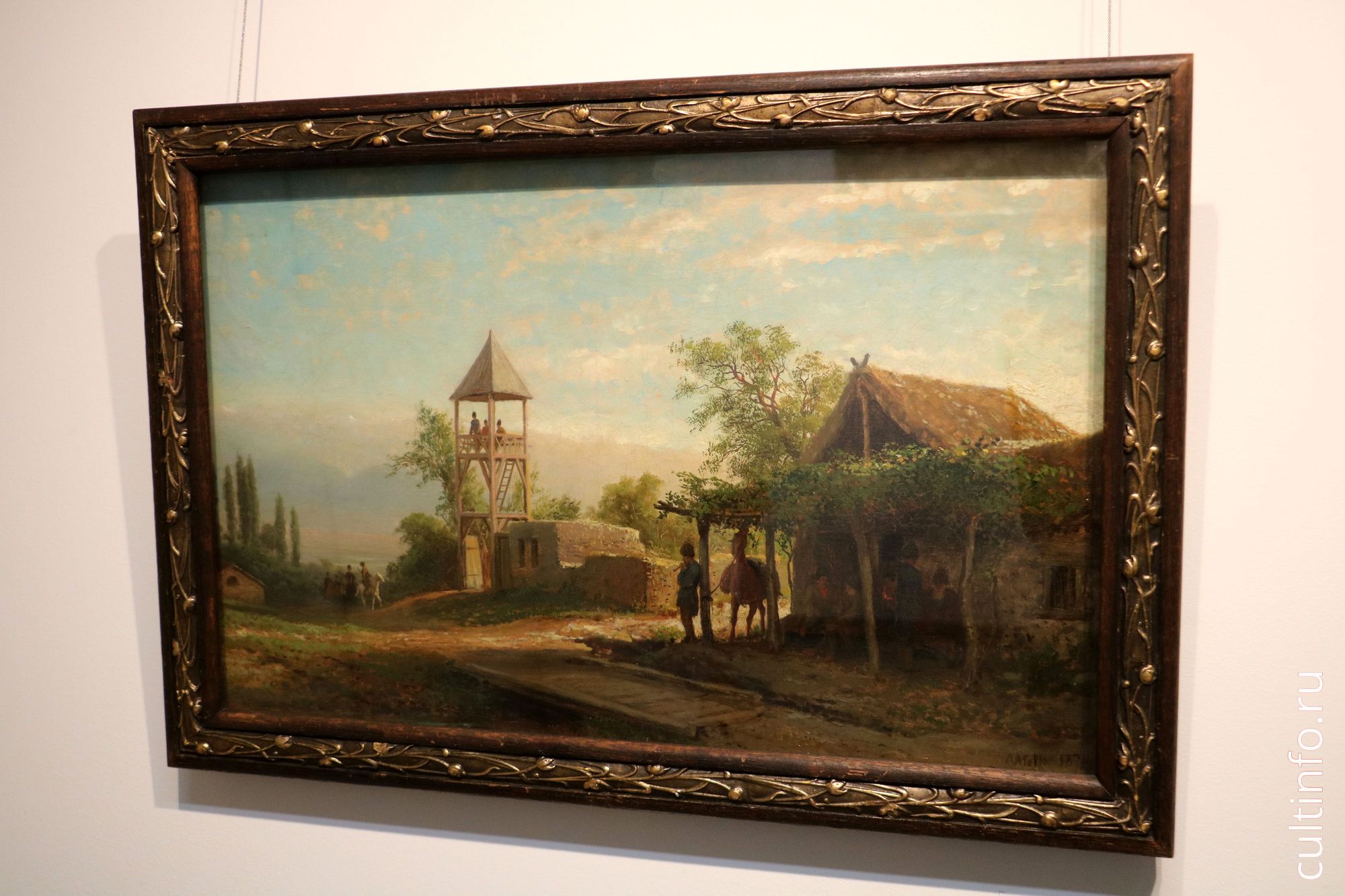 Л.Лагорио. На Кавказе. 1874