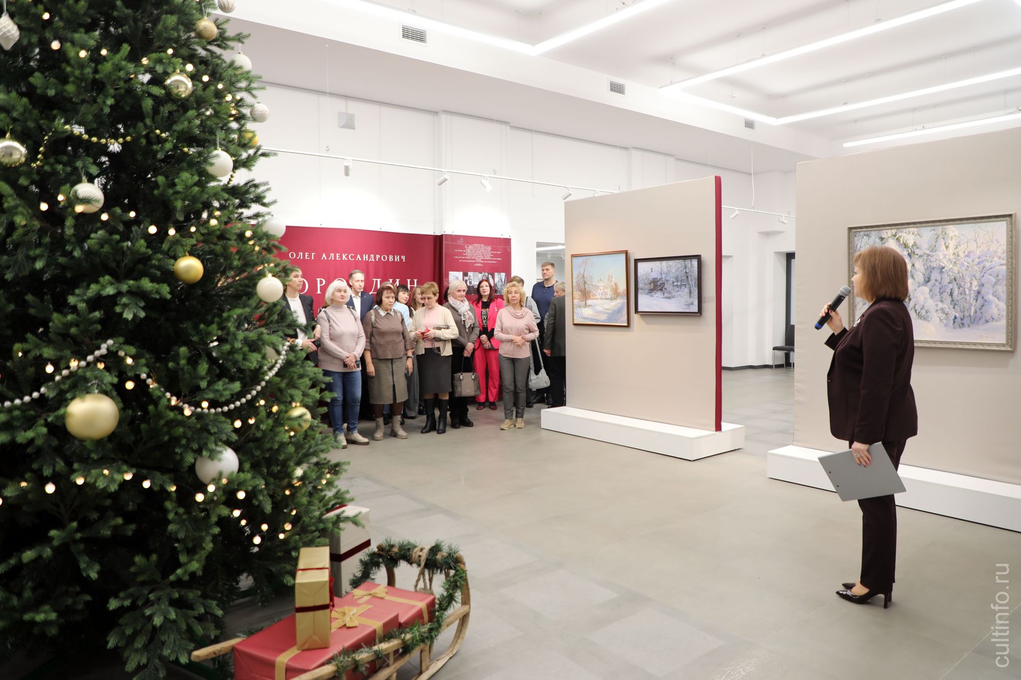 Выставка к 95-летию Олега Бороздина «Палитра моего времени»