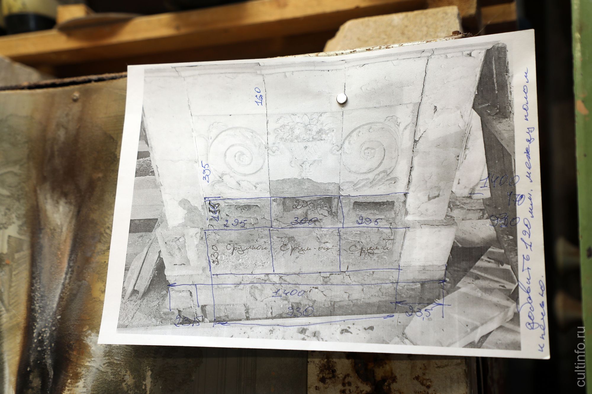 Процесс изготовления изразца в мастерской Владимира Холщагина