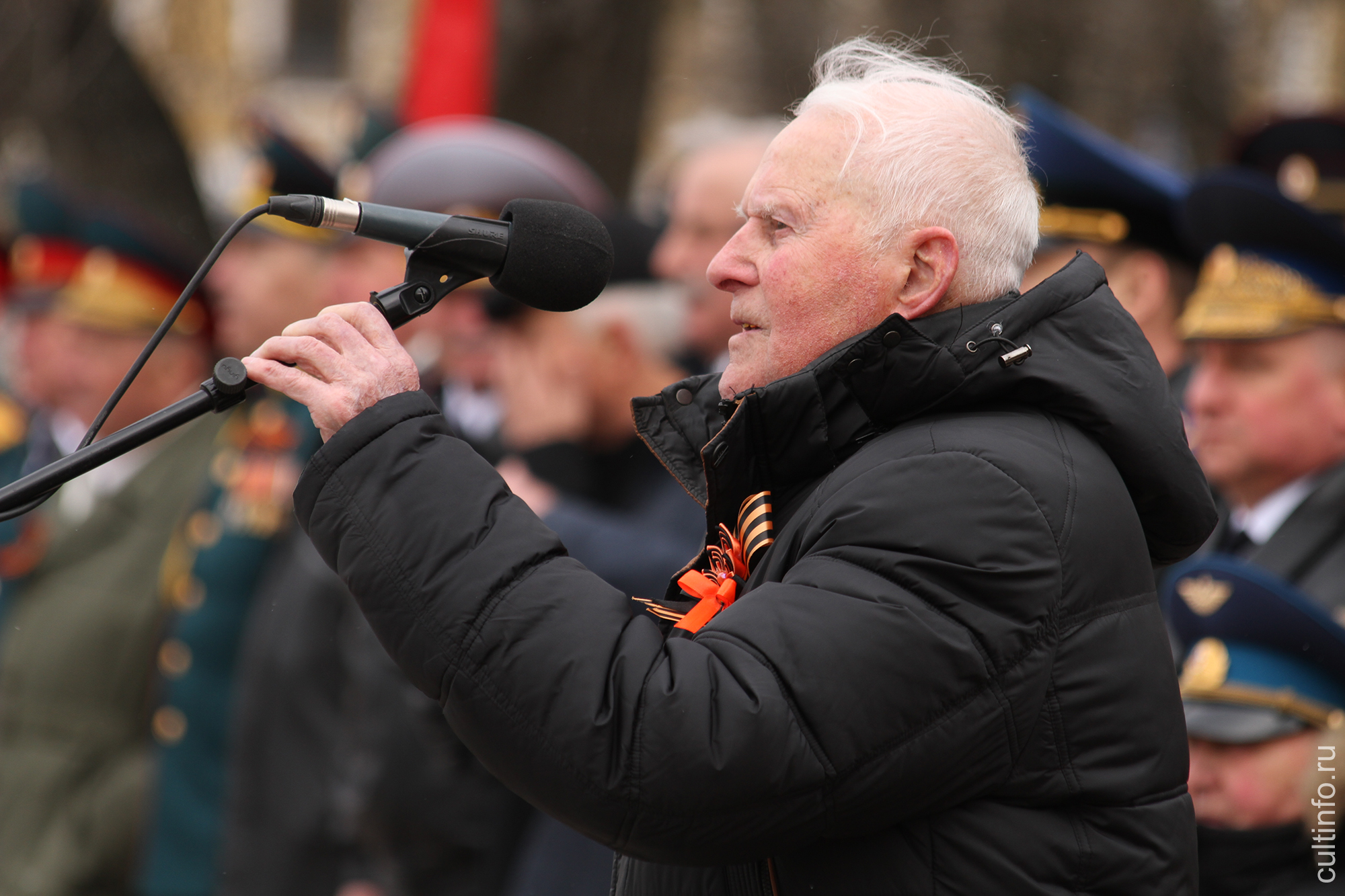 В Вологде прошел парад войск Вологодского гарнизона, посвященный 79-й годовщине Победы 