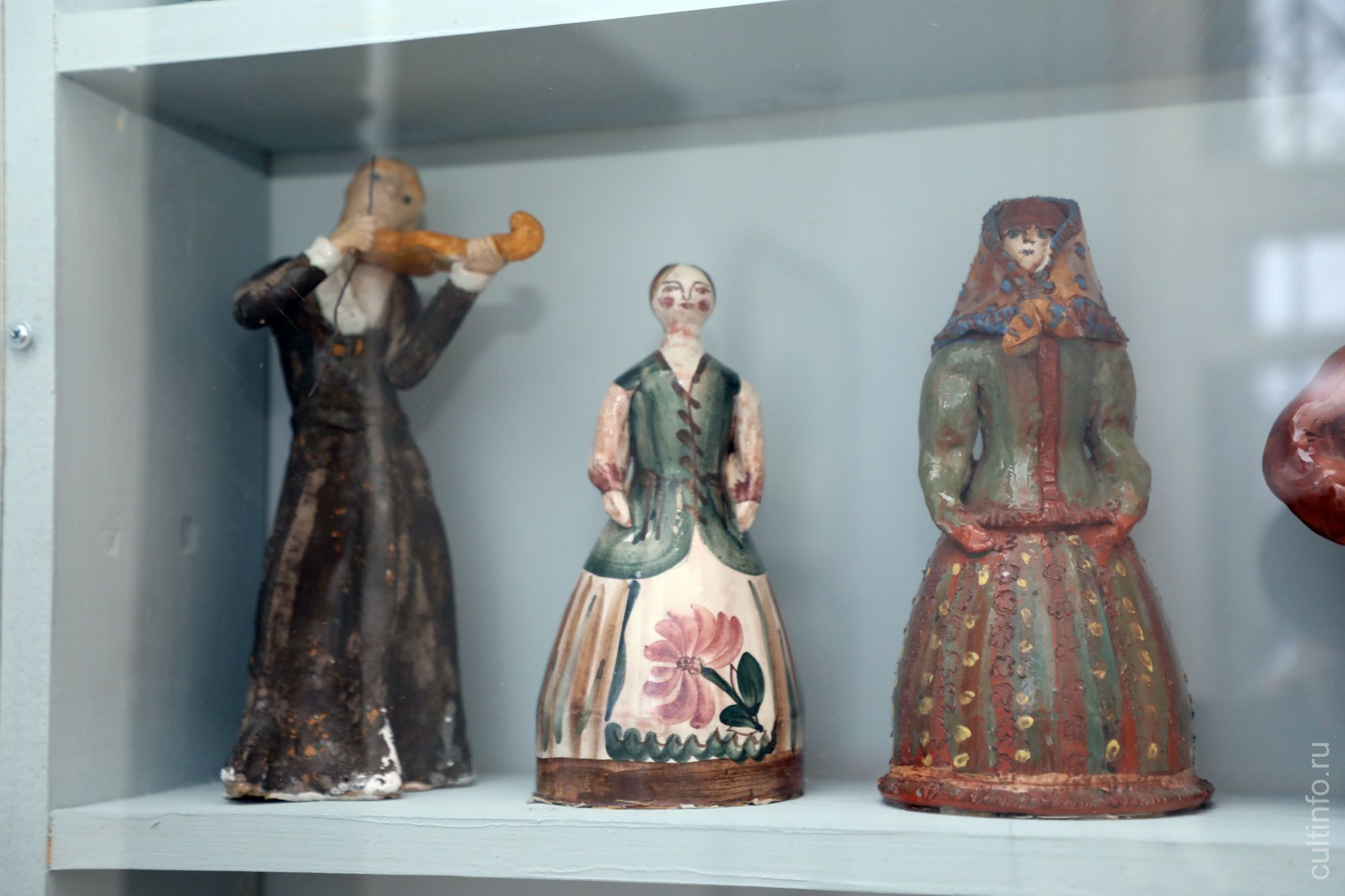 Изделя учеников студии керамики «Синяя птица»