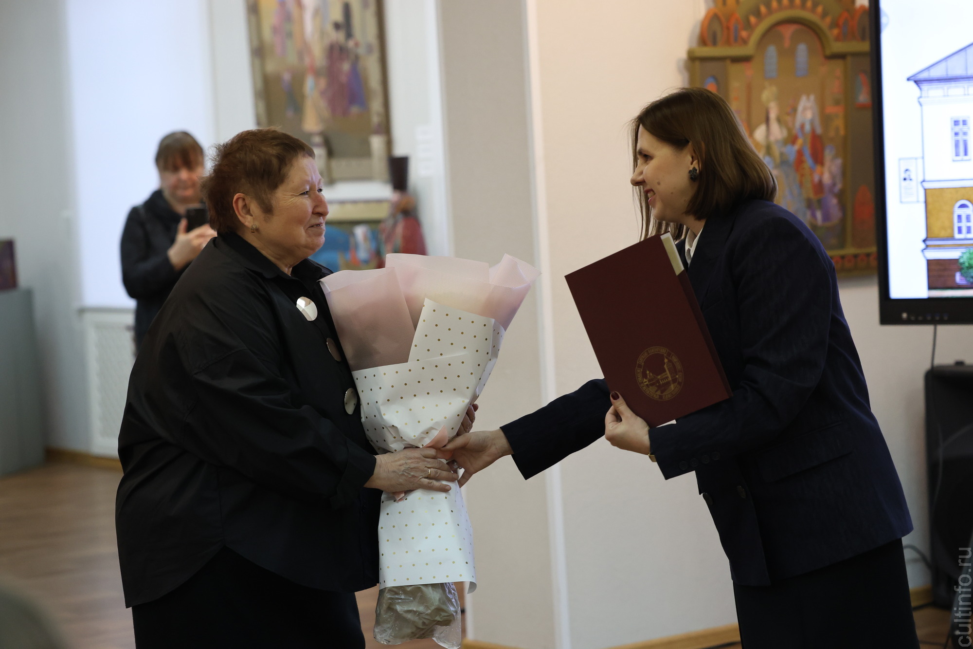 Тамара Рыбакова и Юлия Веретнова 