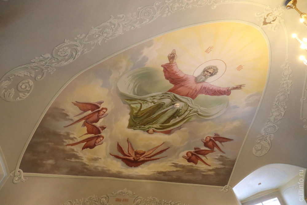 Копии произведений Рафаэля и Федора Бруни воссоздают в Воскресенском соборе Вологды