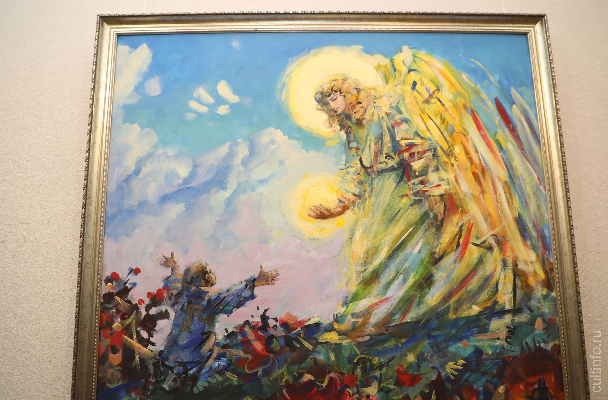 Михаил Копьев. Ангел и мальчик. 2007