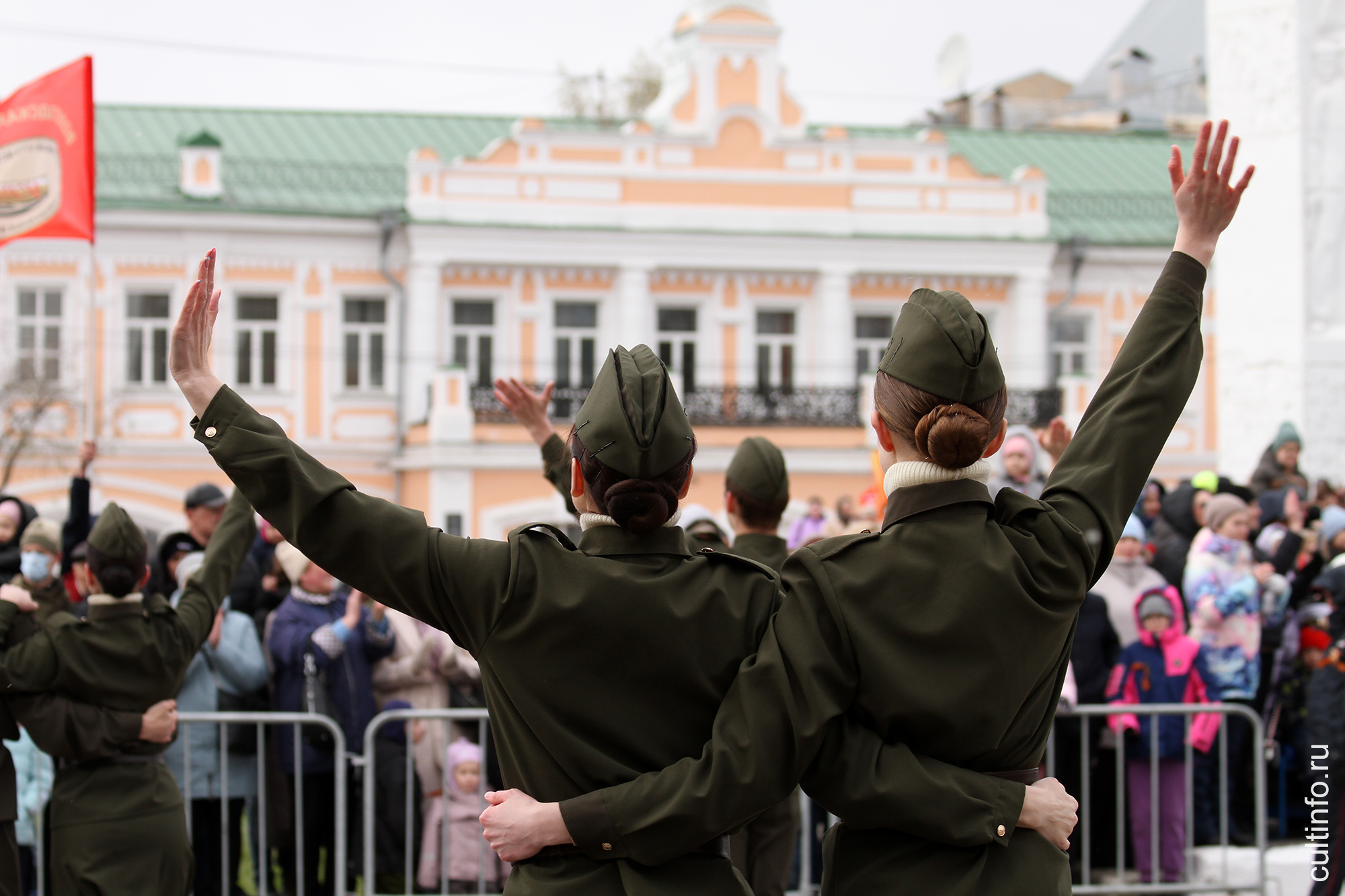 В Вологде прошел парад войск Вологодского гарнизона, посвященный 79-й годовщине Победы 