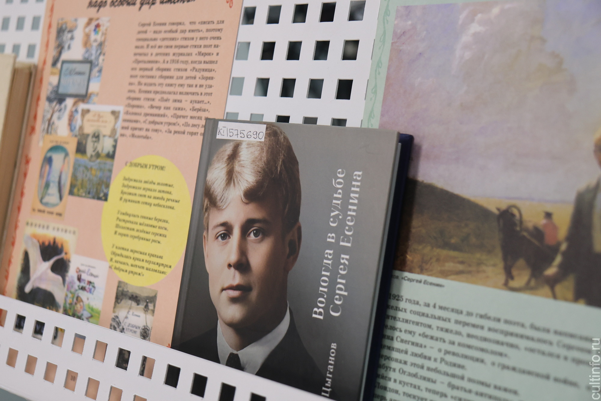 Вологодская детская областная библиотека предлагает маршрут «Вологодское лето Сергея Есенина» 