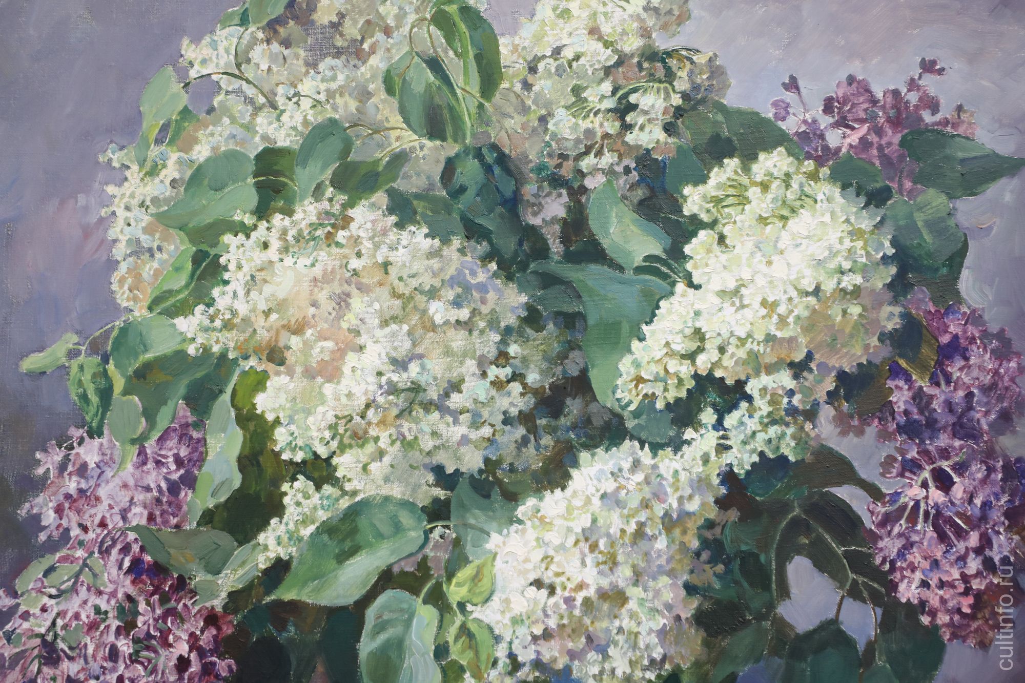 Белая сирень. 2004 