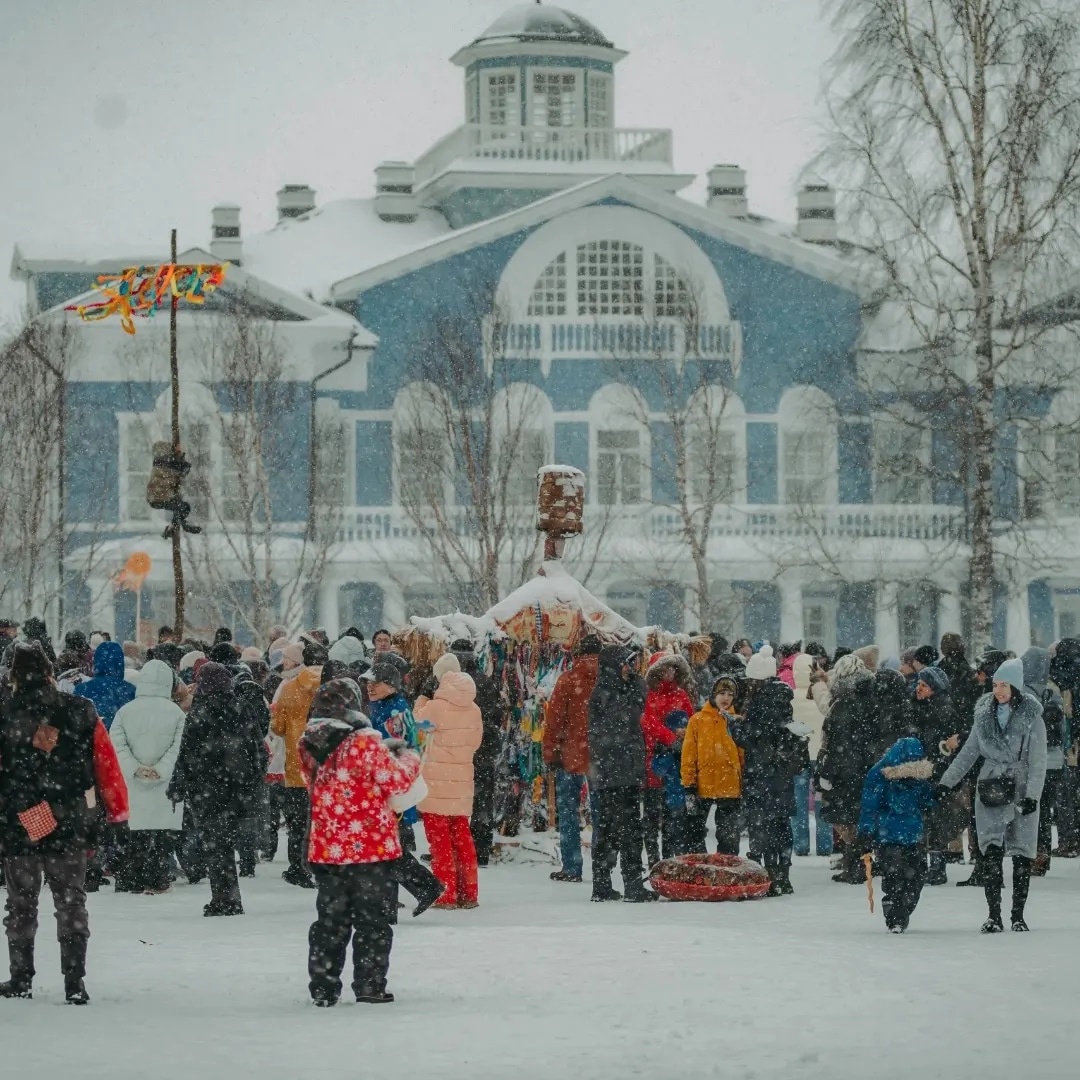Масленица в усадьбе Гальских. Фото ЧерМО
