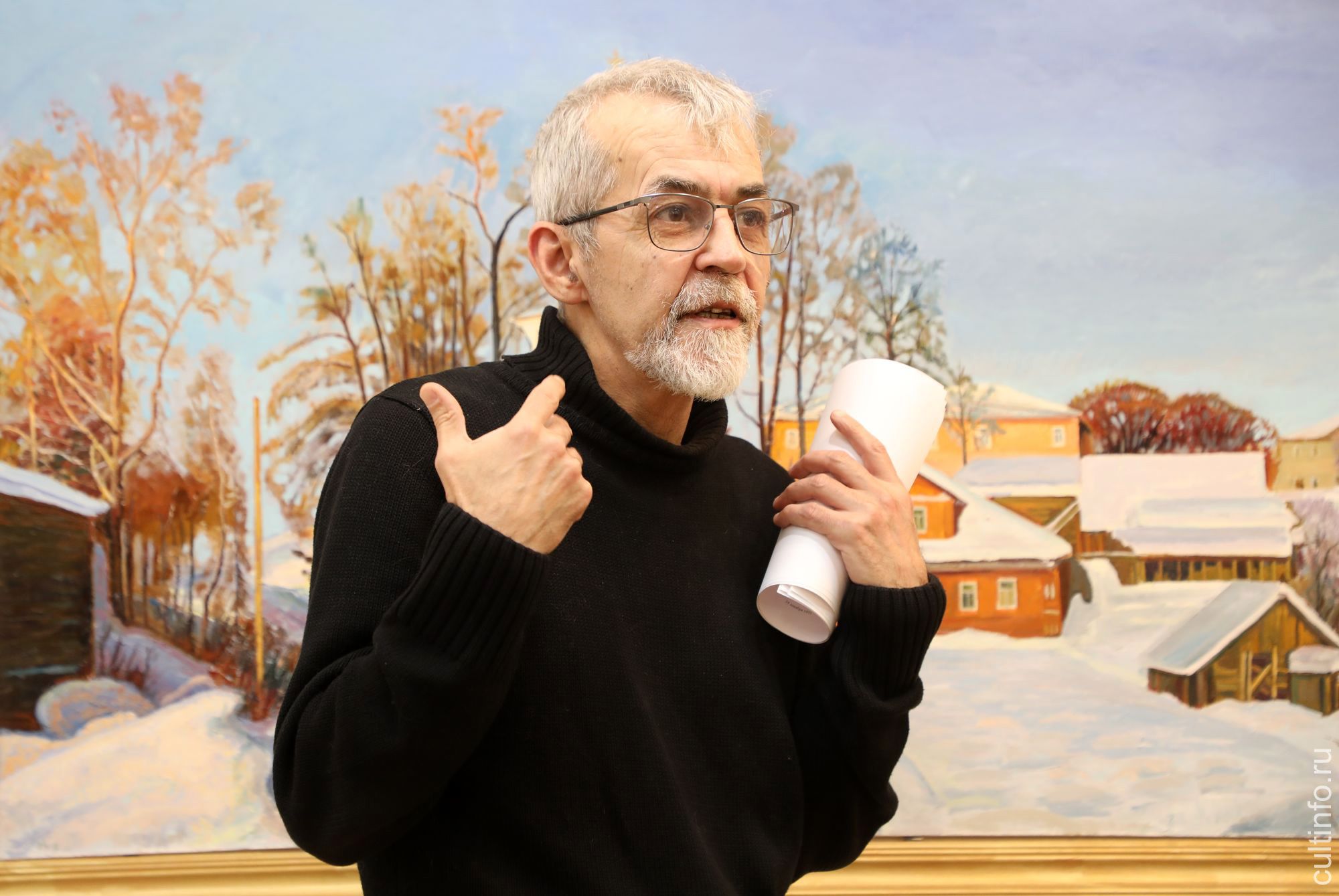 Научный сотрудник Шаламовского дома ВОКГ Андрей Таюшев