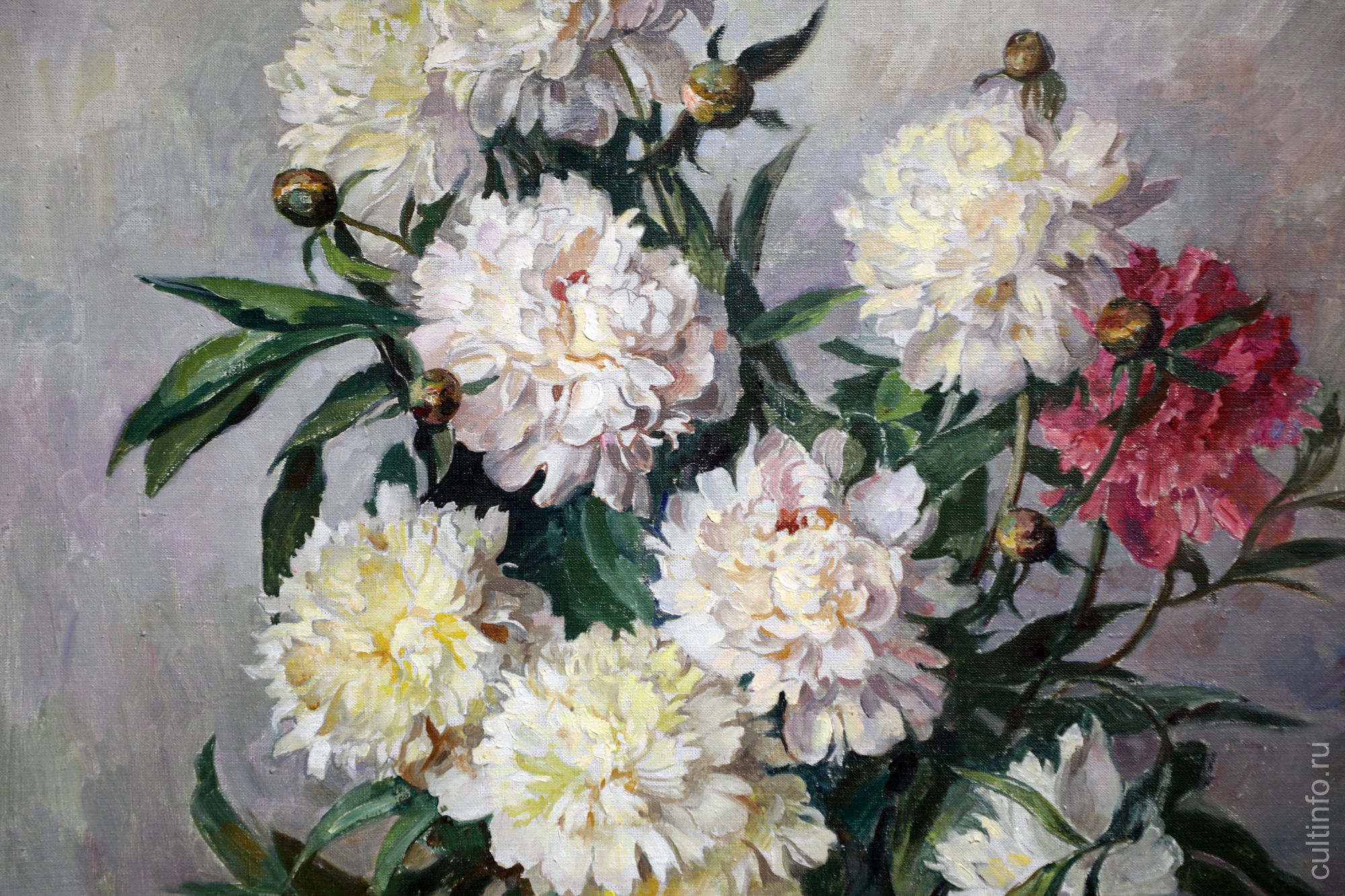 Пионы белые. 2007