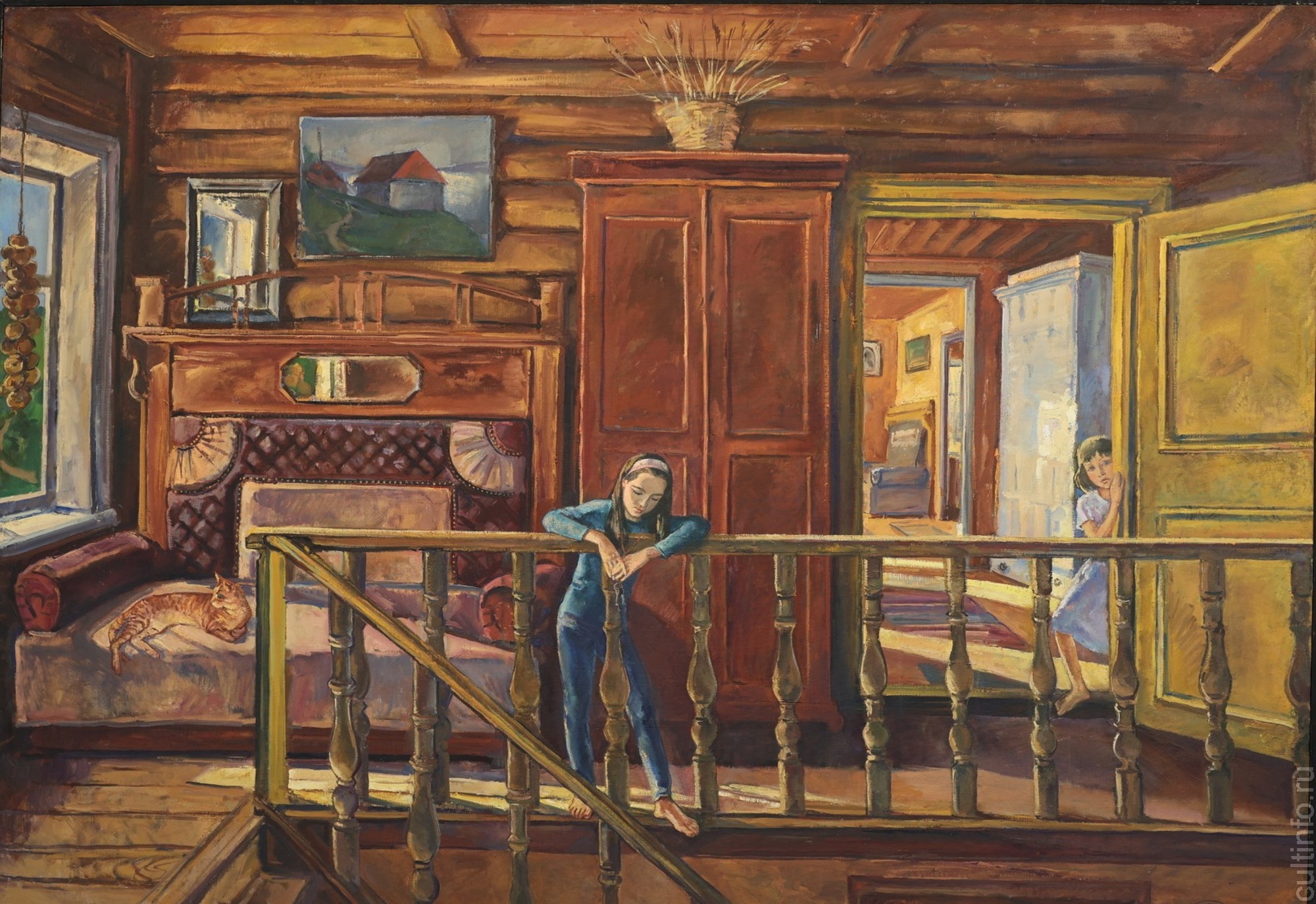 С романтическим реализмом Марии Переяславец знакомит вологжан картинная галерея 