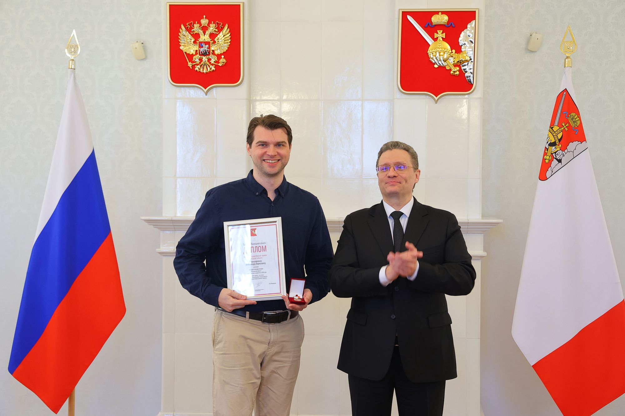 Александр Мирошниченко и Георгий Филимонов