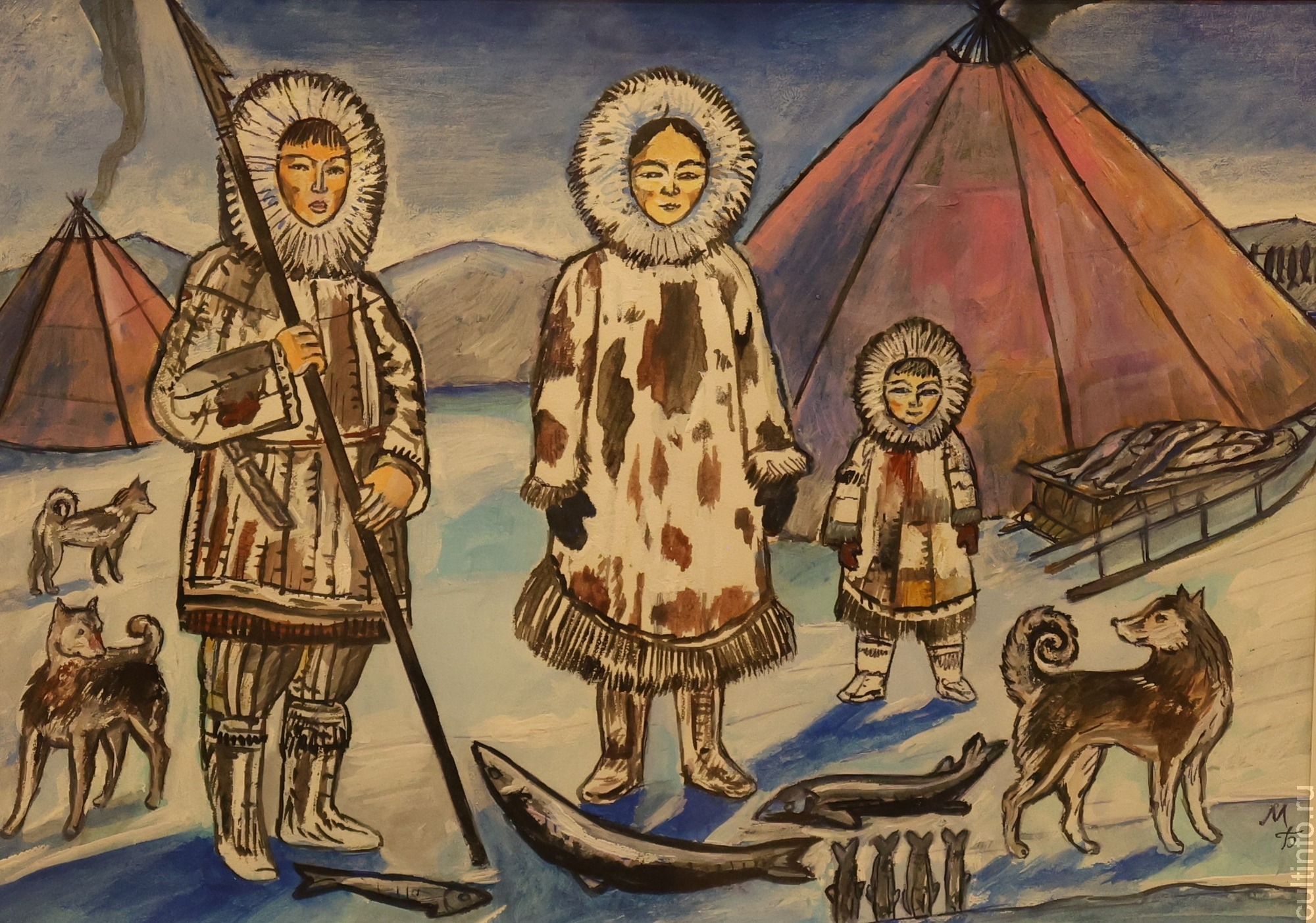 Сказочные сюжеты представил на выставке в Доме Корбакова художник из Сокола Марат Брызгалов